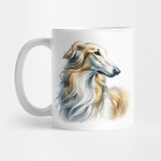 Borzoi Watercolor - Beautiful Dog Mug